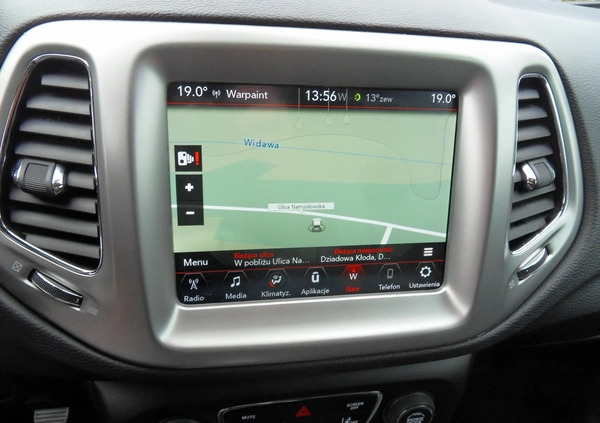Jeep Compass cena 79900 przebieg: 78000, rok produkcji 2018 z Wołomin małe 326